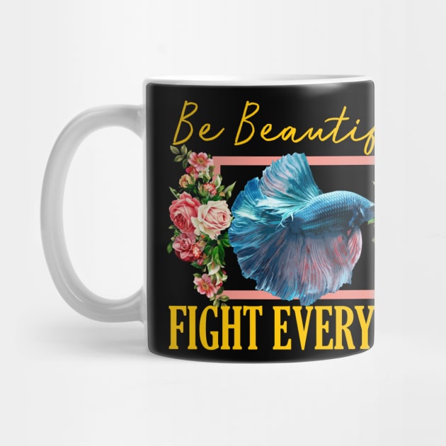 Be Beautiful, Fight Everyone - Betta 1 by giovanniiiii